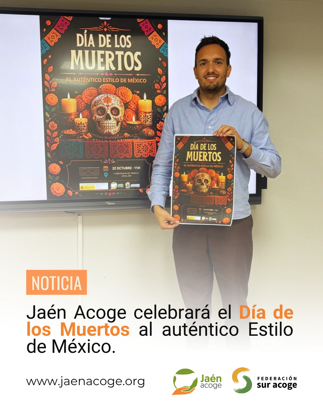 JAEN ACOGE CELEBRARA EL DIA DE LOS MUERTOS AL AUTENTICO ESTILO MEXICANO