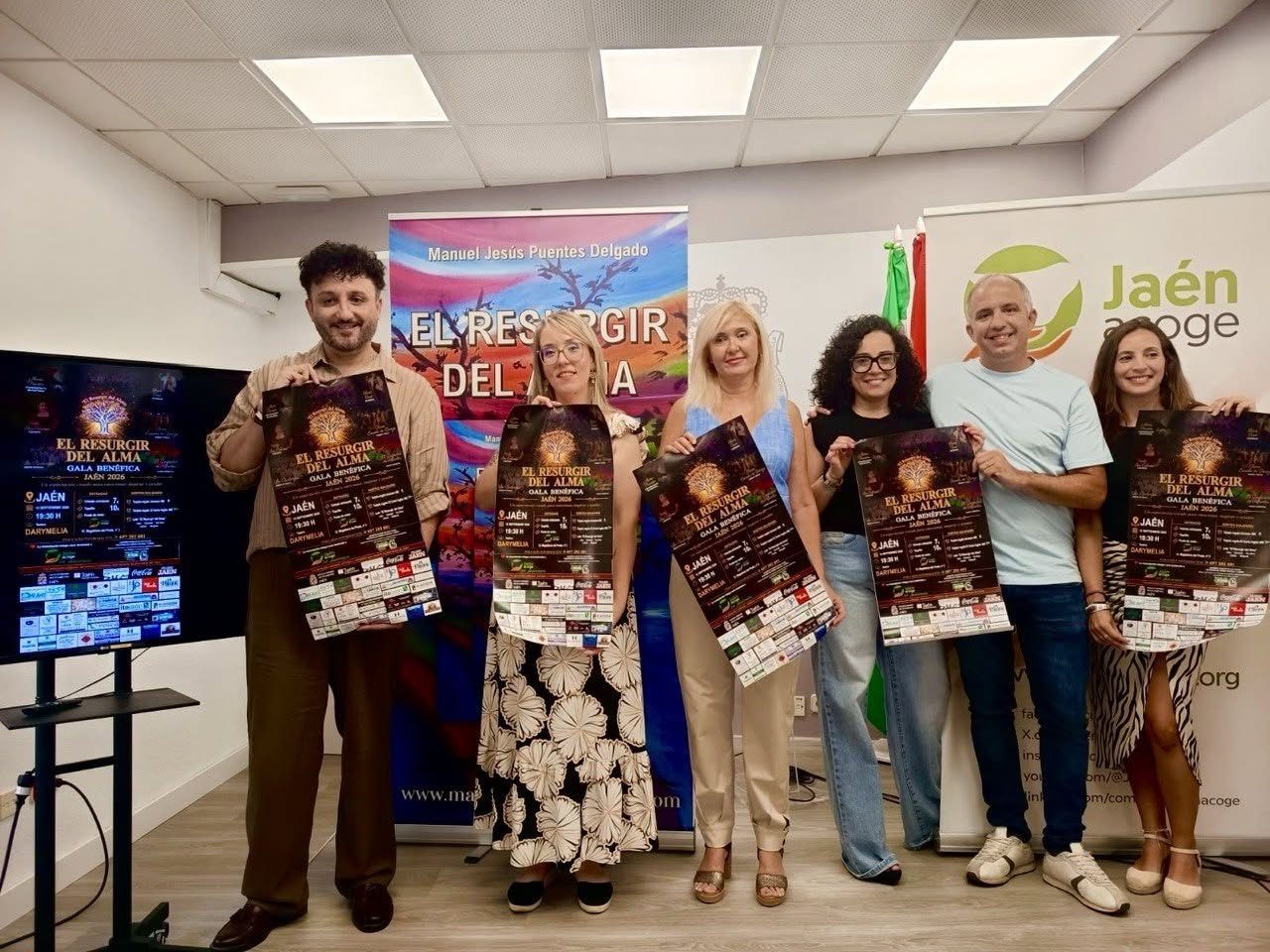 JAEN ACOGE PRESENTA LA GALA BENEFICA EL RESURGIR DEL ALMA