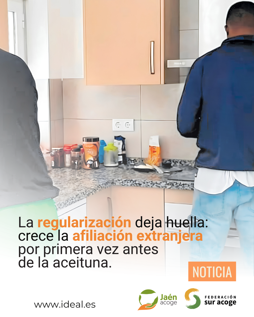 LA REGULARIZACION DEJA HUELLA CRECE LA AFILIACIN EXTRANJERA ANTES DE LA ACEITUNA